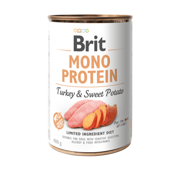 Brit Mono Protein Pula & Patate të ëmbla 400 g