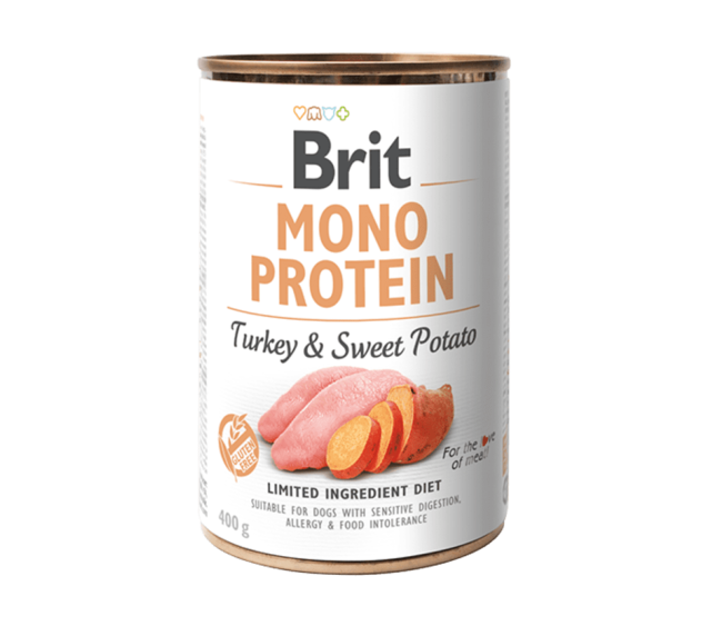 Brit Mono Protein Pula & Patate të ëmbla 400 g
