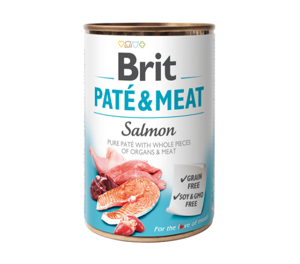 Brit Paté & Mish Salmon 400 g