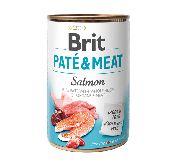 Brit Paté & Mish Salmon 400 g