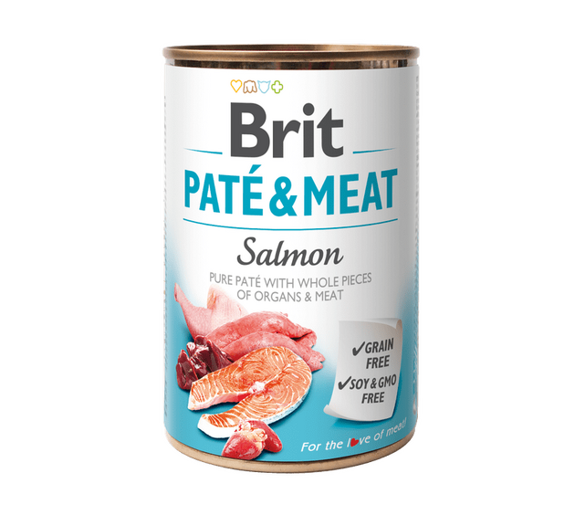 Brit Paté & Mish Salmon 400 g