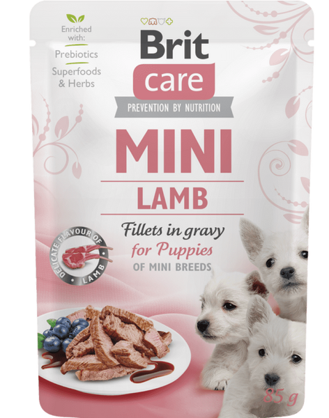 Brit Care Mini Puppy Fileta Qengji në Salcë 85 g
