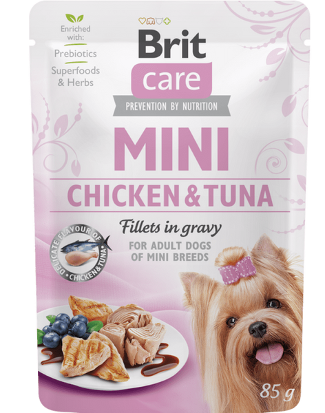 Brit Care Mini Fileta Pulë dhe Ton në Sos 85 g