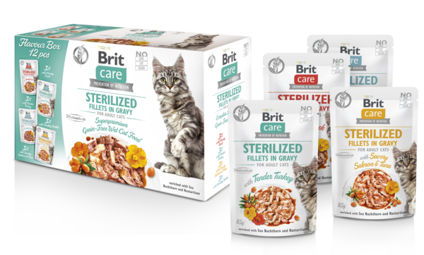 BCC Shija kutia Filetë të Sterilizuar në Salcë, 12*85 g 1,02 kg