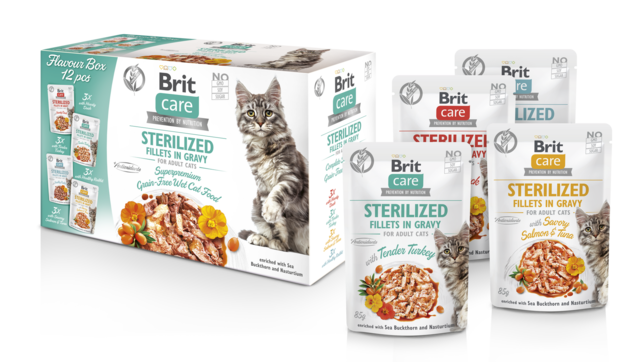 BCC Shija kutia Filetë të Sterilizuar në Salcë, 12*85 g 1,02 kg