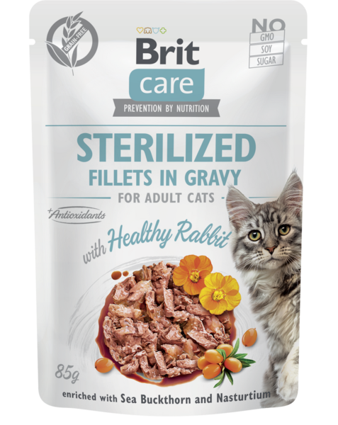 BCC Fileta të Sterilizuar në Salcë me Lepur të Shëndetshëm 85 g