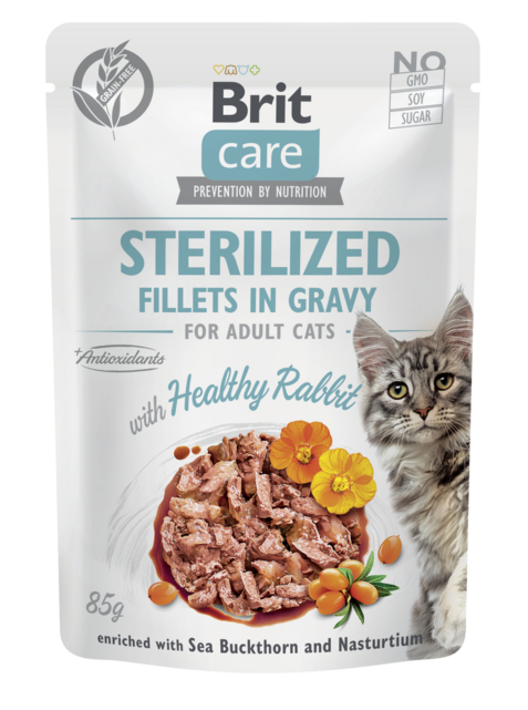 BCC Fileta të Sterilizuar në Salcë me Lepur të Shëndetshëm 85 g