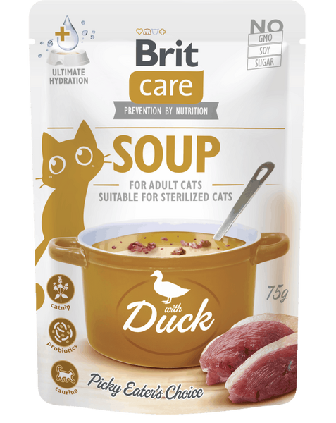 Brit Care Supë me Pëllumb për Macet 75 g