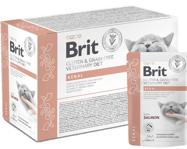 Brit Pa Grurë dhe Pa Gluten VD Pako filetash në Sos për Mëlçi 12 x 85 g