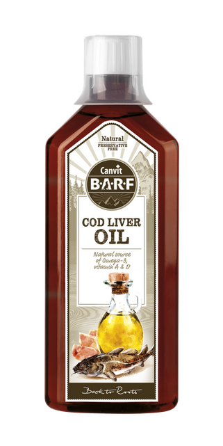 Canvit BARF Vaj Peshku Cod 0,5 l
