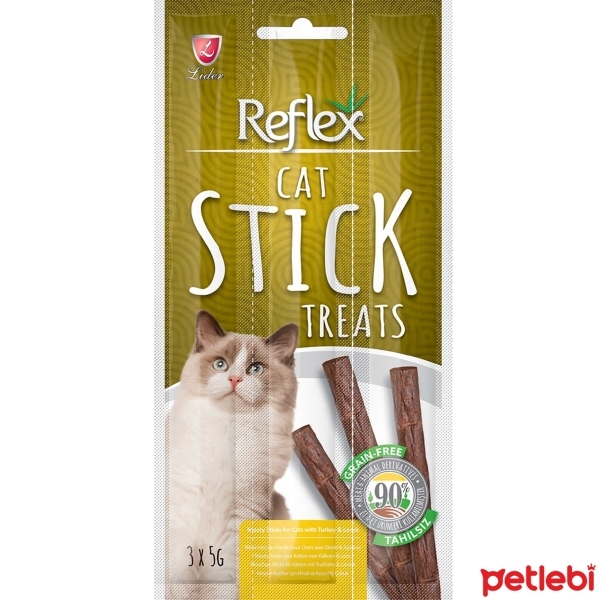 Reflex Shkop për Kafshë me Mish Peshku dhe Qengji pa Grurë 15gr