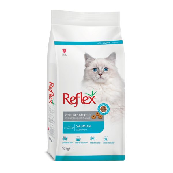 Reflex Mishi Salmoni dhe Orizi për Macet e Sterilizuara 10kg