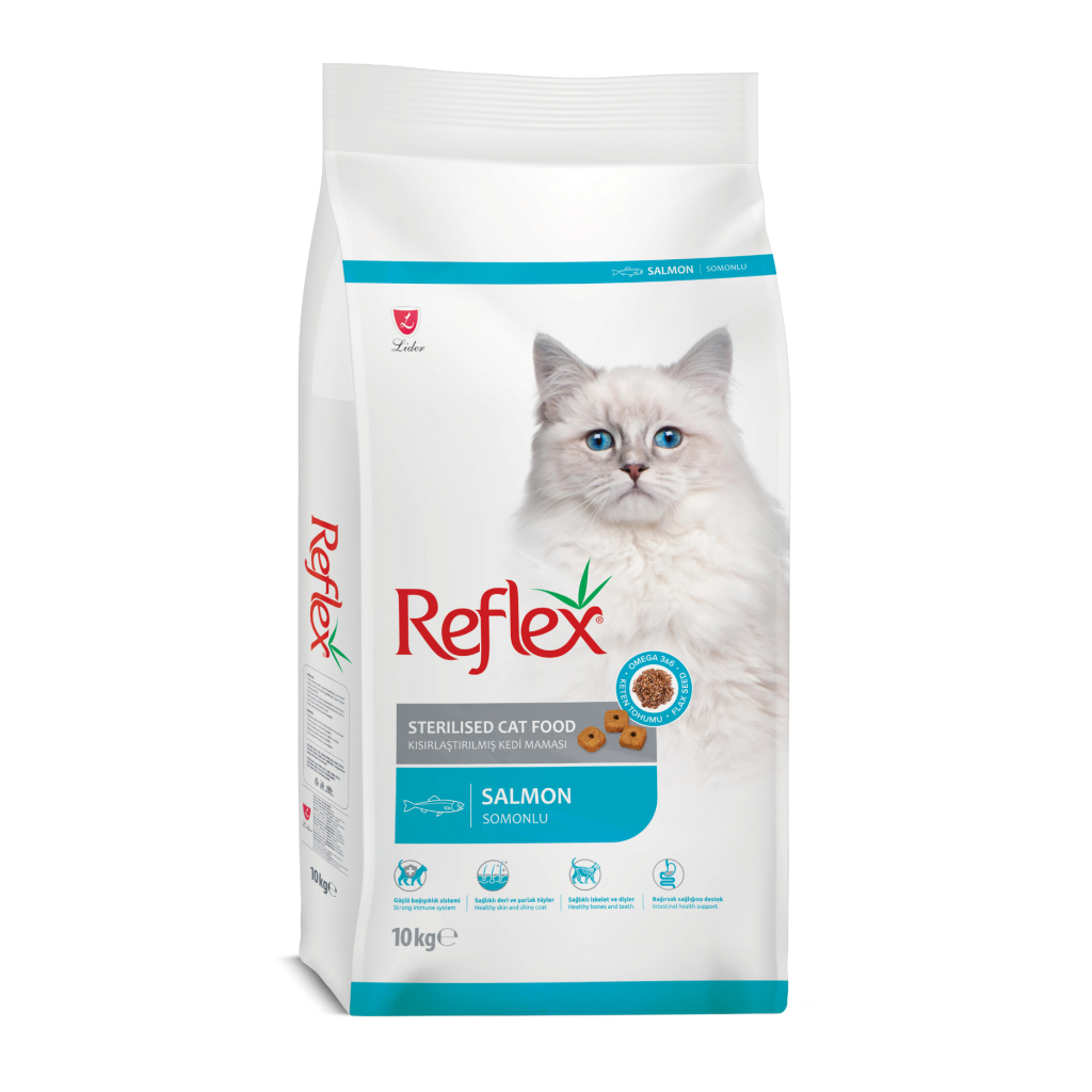 Reflex Mishi Salmoni dhe Orizi për Macet e Sterilizuara 10kg