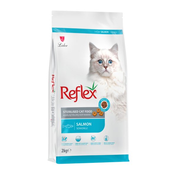 Reflex Mishi Salmoni dhe Orizi për Macja të Sterilizuar 2kg