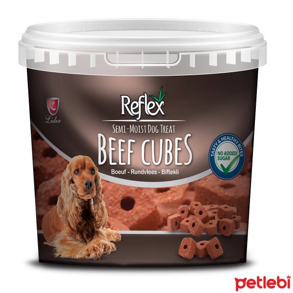 Reflex Beef Kocka e Butë për Qentë 500gr