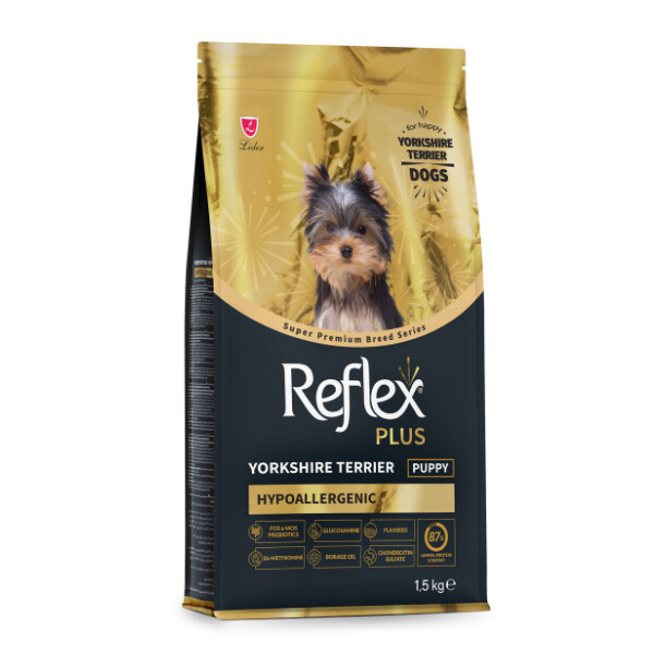 Reflex Plus Hipoalergjik Yorkshire Terrier Ushqim për Këlysh 1,5kg