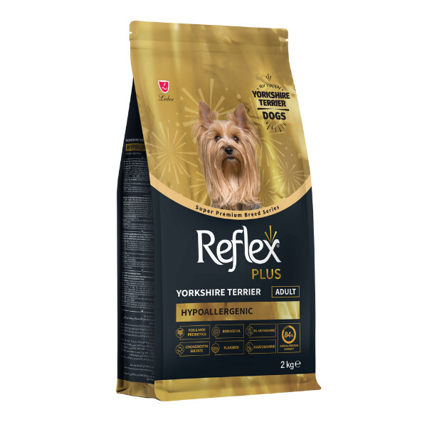 Reflex Plus Hipoalergjik Ushqim për Qentë Yorkshire Terrier të Rritur 2kg