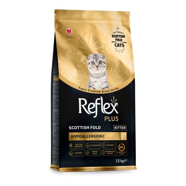 Reflex Plus Hipoalergjik Scottish Fold Yavru Kedi Maması 1,5kg