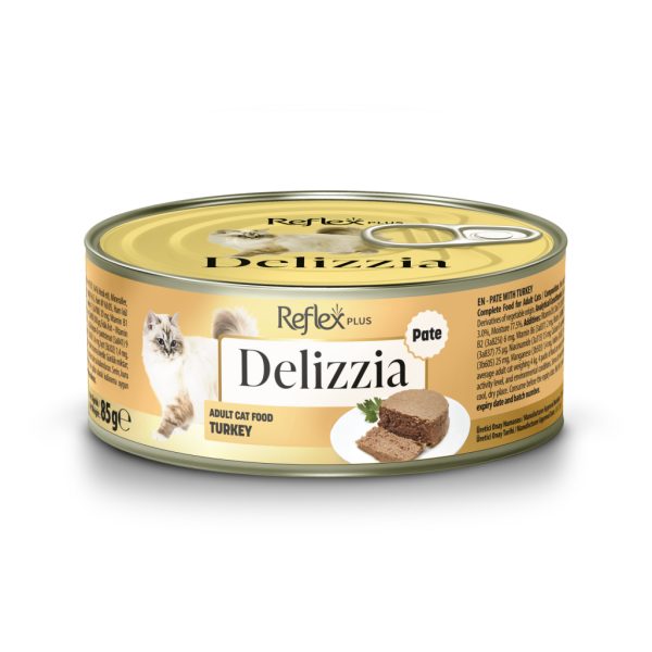 Reflex Plus Delizzia Qengji me Mish për Mace të Rritur 85gr