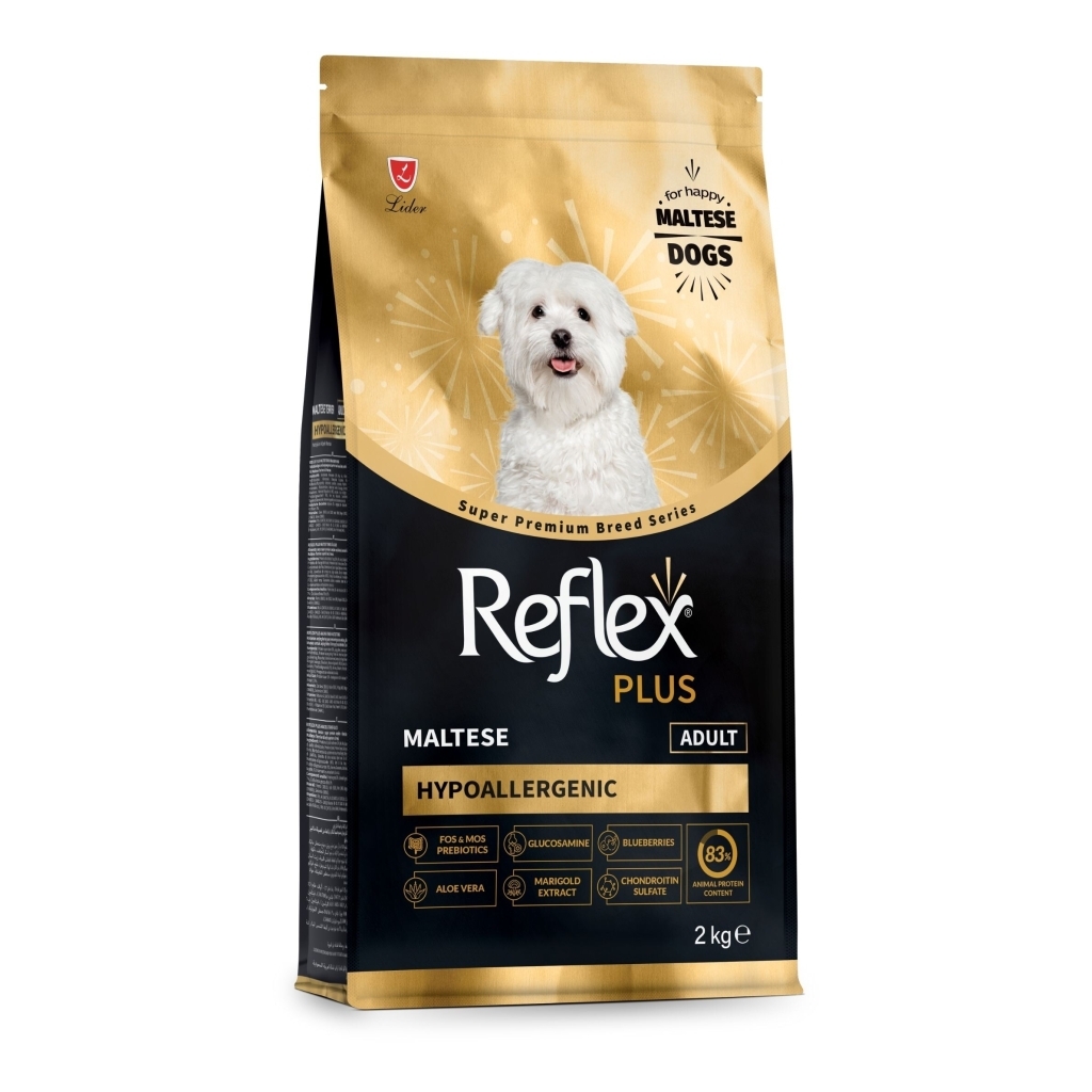 Reflex Plus Hipoalergjik Ushqim për Qentë e Rritur Maltese 2kg