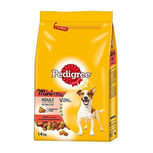 PEDIGREE I RRIKËS BEEF DHE PERIME 1.4kg