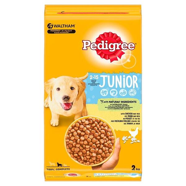PED DRY JUNIOR PULE DHE ARROHË 2kg