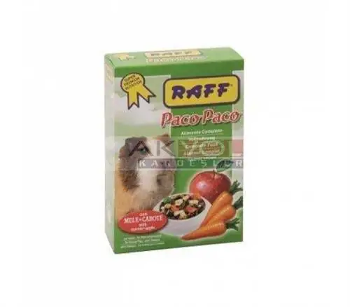Raff Paco Paco Ushqim për Ginepig me Fruta të Përziera 700gr