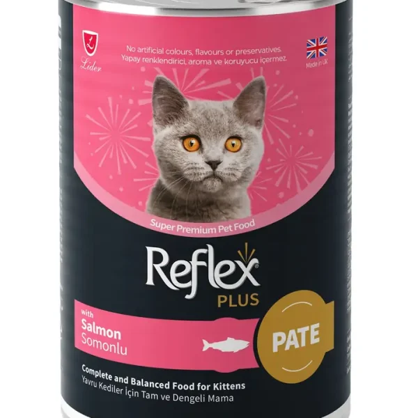 Reflex Plus Pate me Salmon për Kacat e Vogla 395 G
