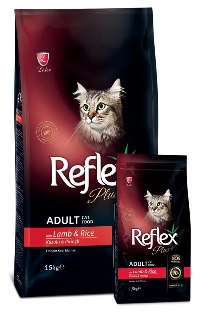 Reflex Plus Ushqim për Maca të Rritur me Mish Qengji dhe Oriz 15 kg