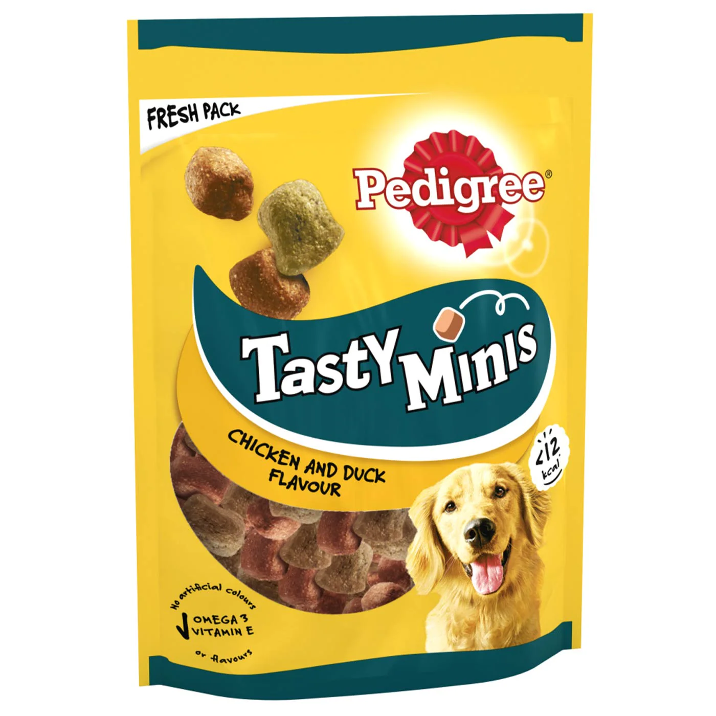 PEDIGREE TASTY MINIS PULE DHE PËLLUMB 130gr