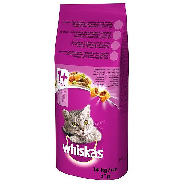 WHISKAS TË RRIJTUR BEEF 14kg