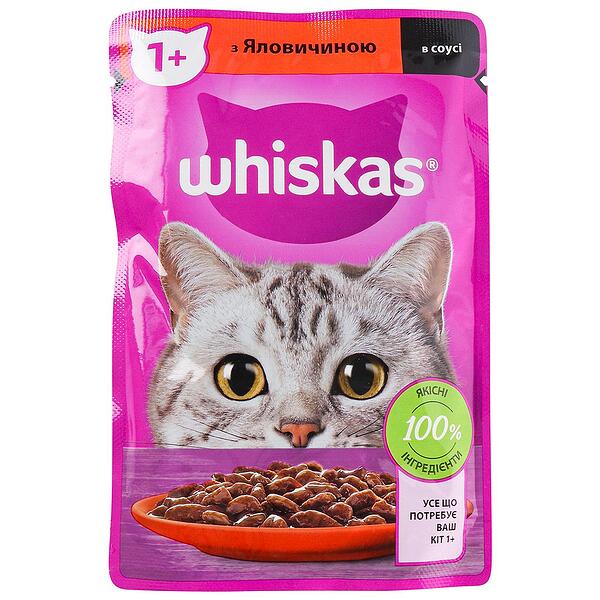 WHISKAS CORE MISH ME SALCË 85gr