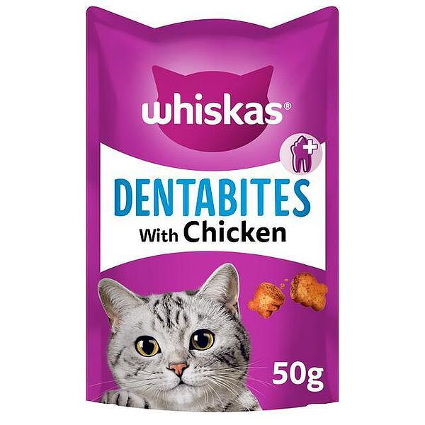 WHISKAS DENTABITES PULE 50gr