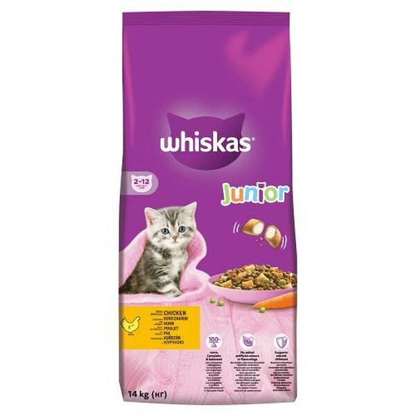 WHISKAS DRY JUNIOR POLLO 14kg