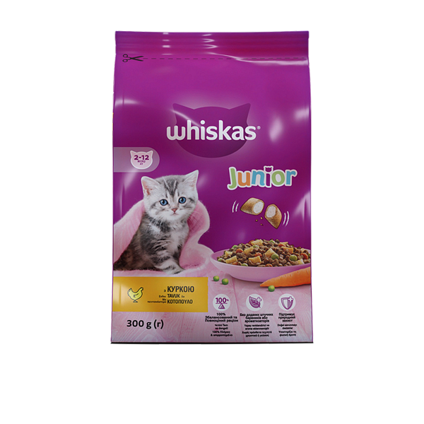WHISKAS JUNIOR PULES 300g