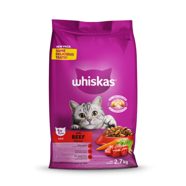 WHISKAS M/P BAZA KLASIKE ME MISH VIÇE DHE PULE NË SALCË 4X85g