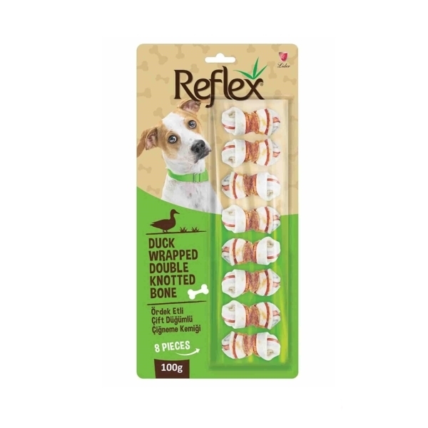 Reflex Kockë Kërcimi me Mish Qengji të Rrethuar me Dy Nyje 100gr