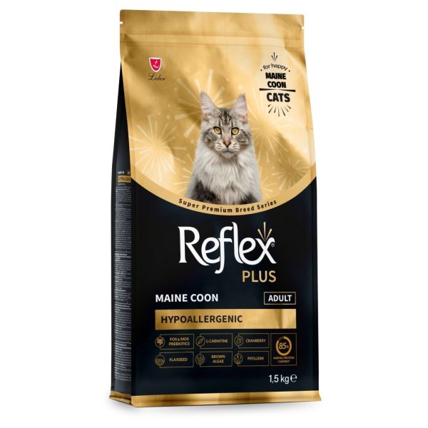 Reflex Plus Hipoalergjik Maine Coon Mënyra e Rritjes për Macen 1,5kg
