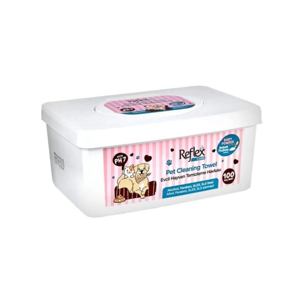Reflex Care Përdorimi i Pluhurit për Foshnja me Aromë për Macet dhe Qentë (100 copë)