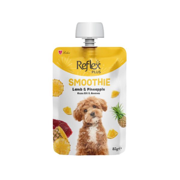 Reflex Plus Smoothie me Mish Qengji dhe Ananas për Qentë 85gr