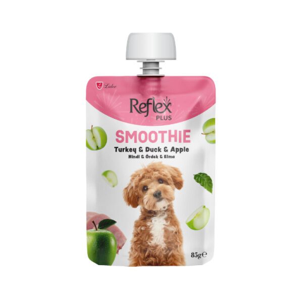 Reflex Plus Smoothie Me Qengj, Pata dhe Molla për Qentë 85gr