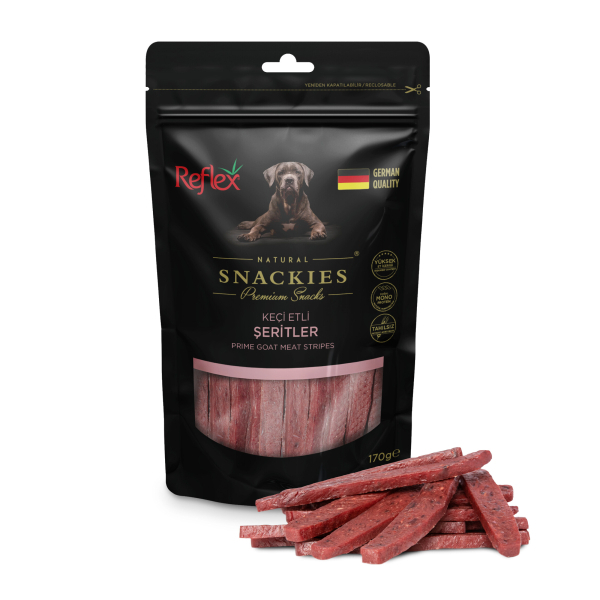 Reflex Snackies Natyral me Mish Qengji pa Grurë për Qentë 170gr