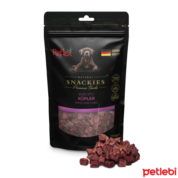 Reflex Snackies Natyral me Mish Qengji pa Grurë për Qentë 170gr