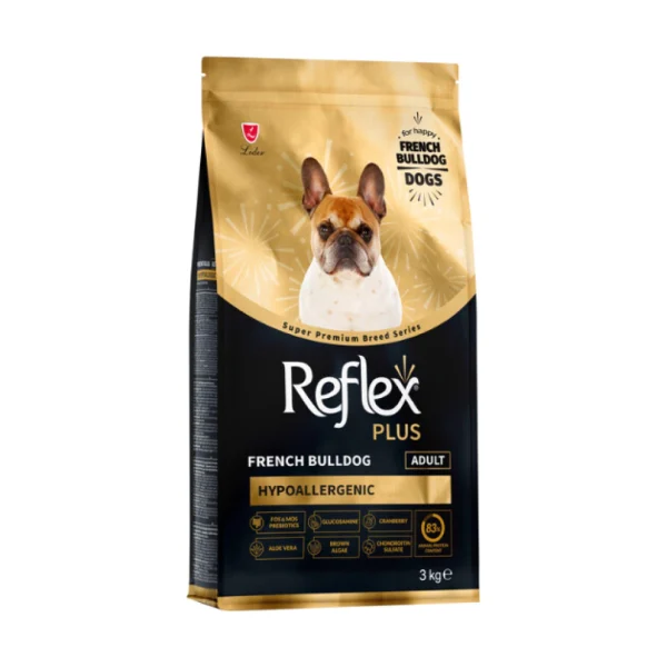 Reflex Plus Hipoalergjik Ushqim për Qen French Bulldog të Rritur – 3 kg