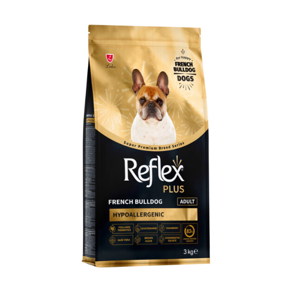 Reflex Plus Hipoalergjik Ushqim për Qen French Bulldog të Rritur – 3 kg