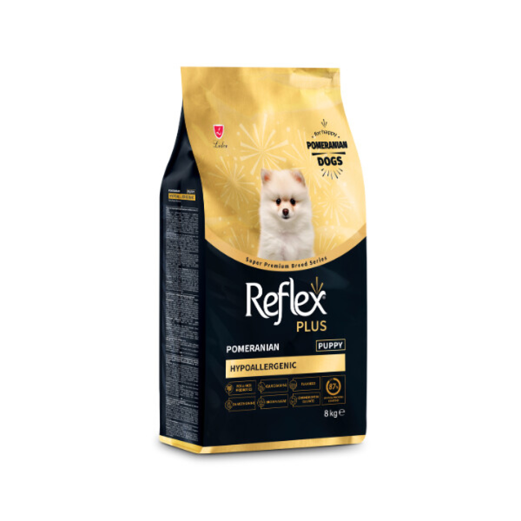 Reflex Plus Hipoalergjik Pomeranian Ushqim për Këlysh 8kg