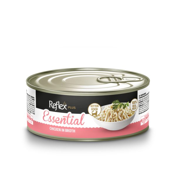 Reflex Plus Essential me Mish Pulë në Lëng për Kafshë të Vogla 70gr