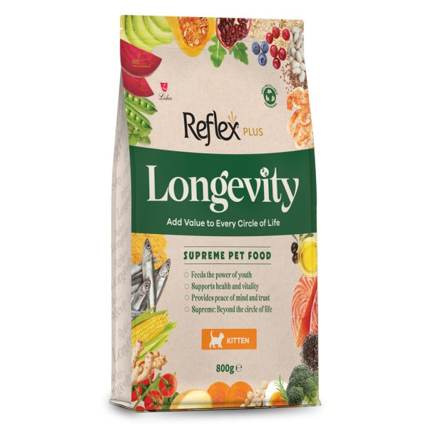 Reflex Plus Longevity Hipoalerjenik Mëngjesi për Kafshët e Vogla 800gr