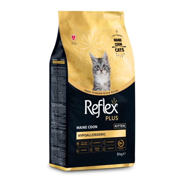 Reflex Plus Hipoalergjik Maine Coon Mami për Kafshë të Vogla 8kg