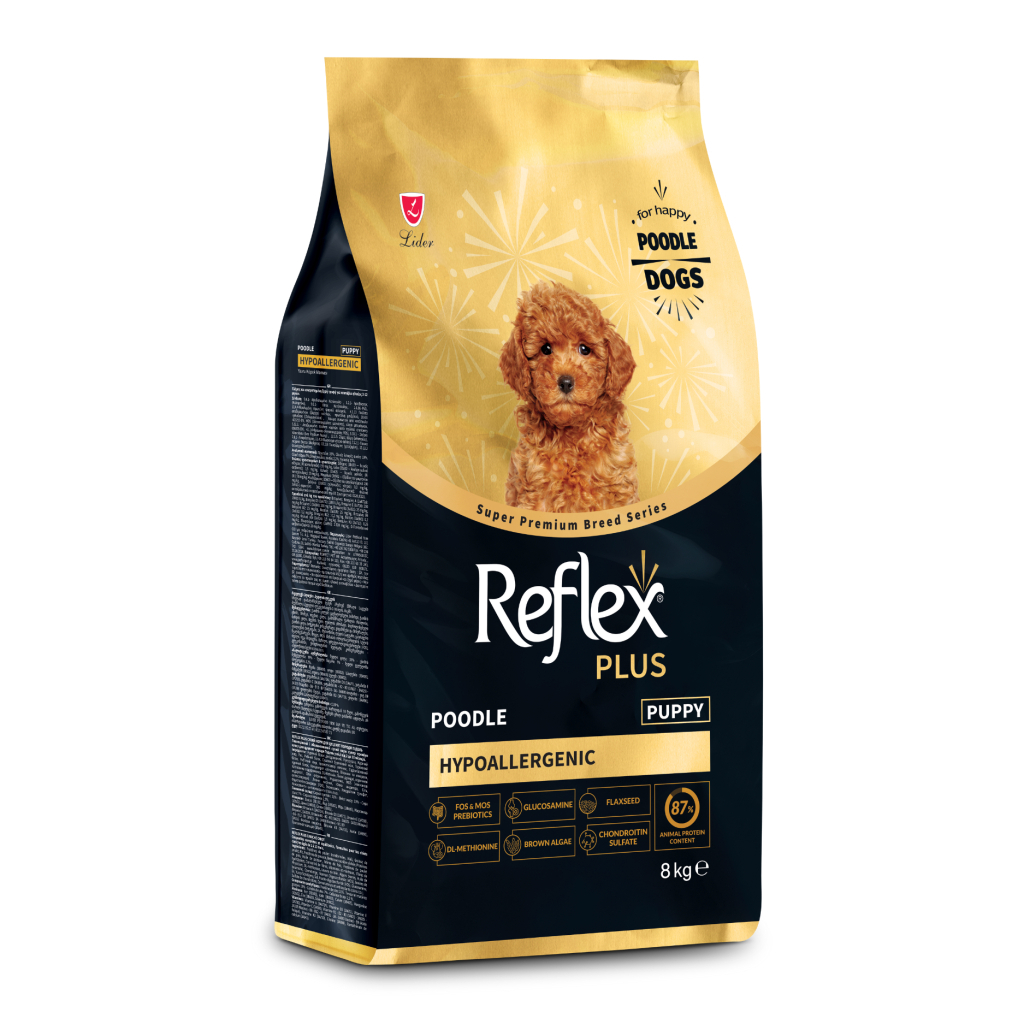 Reflex Plus Hipoalerjenik Poodle Këlysh Ushqim për Qen 8kg